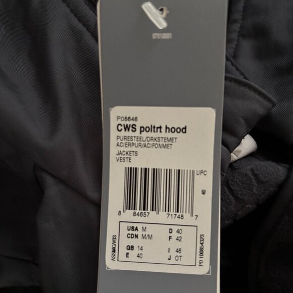 Adidas women's hooded spring jacket with light fleece lining - size M - Picture 9 of 9